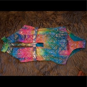 Rainbow Holographic Bodysuit